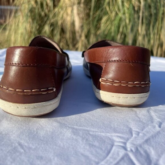 Cole Haan Men's Leather Brown Penny Loafer Size 8.5M - Picture 3 of 6